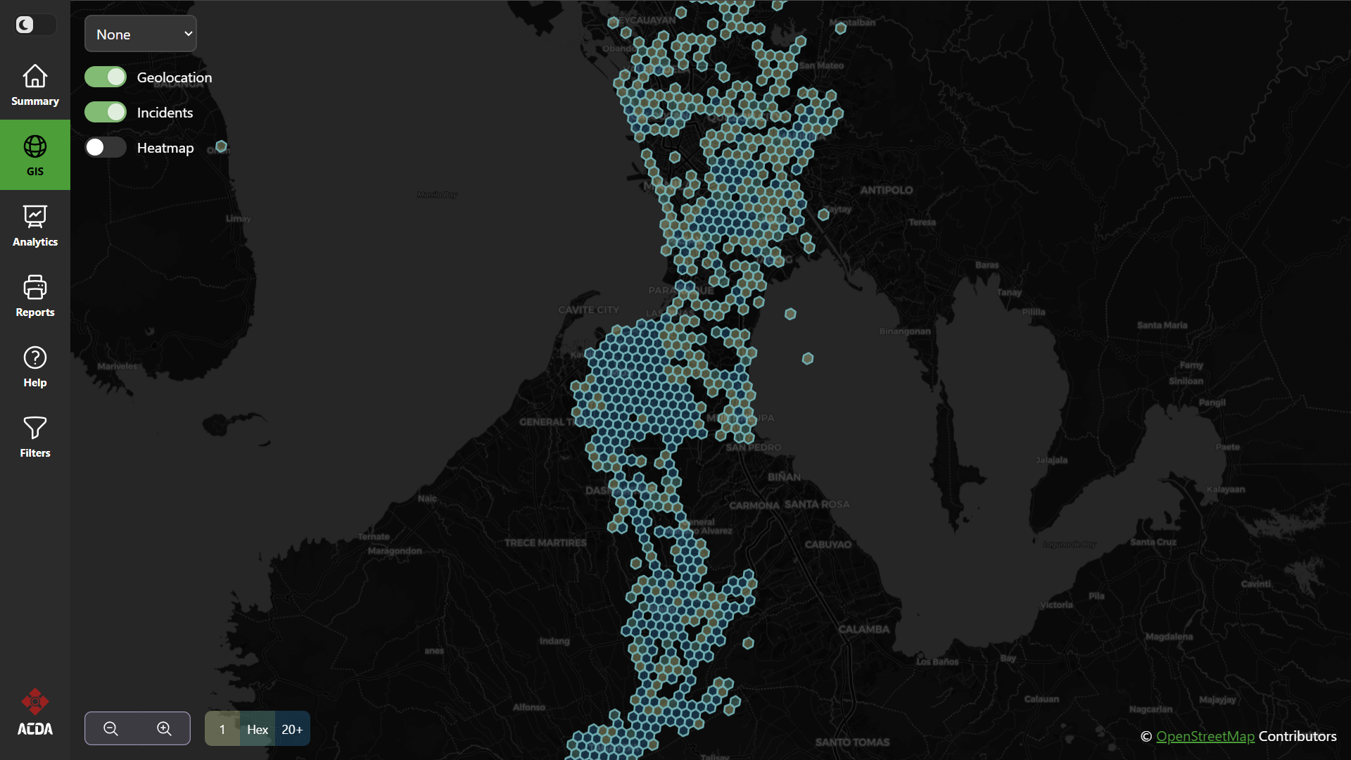 ACDA GIS Page